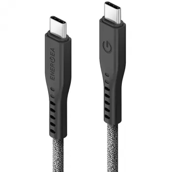 ENERGEA Flow USB-C to USB-C Cable 1.5m Black 240W 5A PD Fast Charge