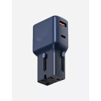 ENERGEA TravelGoAdapter 35 USB-A/USB-C 35W Blue