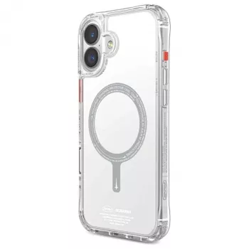 SKINARMA Saido Case for iPhone 16 Plus 6.7 inch Magnetic Charging Clear