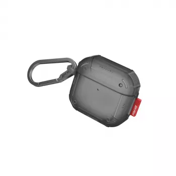 SKINARMA Mecha CE maska za AirPods 4 - Smoke