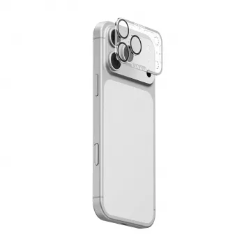Skinarma Magma potpuno mat zaštita za leće kamere za iPhone 17 Pro Max, siva