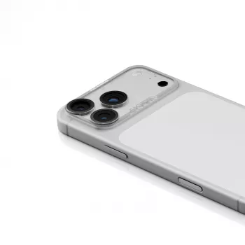 Skinarma Magma potpuno mat zaštita za leće kamere za iPhone 17 Pro Max, siva