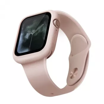 UNIQ Lino futrola za Apple Watch za Series 4/5/6/SE/SE3 44mm - blush pink