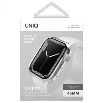 UNIQ Legion futrola za Apple Watch Series 7/8/9 45mm, prozirna