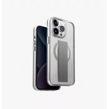 UNIQ Heldro Mag iPhone 15 Pro 6.1 inch MagClick Charging Case Lucent Clear