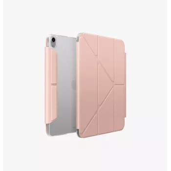 UNIQ Camden Click Folio Case for iPad Air 13-inch (M2 2024 / M3 2025 / M4 2026) - Blush Pink