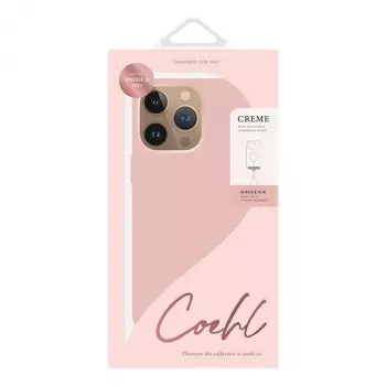 UNIQ Coehl Creme Case for iPhone 16 Pro 6.3 inch Magnetic Charging Ballet Pink