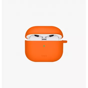 UNIQ Nexo futrola za AirPods 4 s kukicama za uši, silikon, pacifičko plava