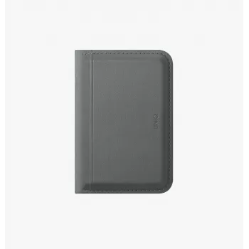 UNIQ Lyden DS magnetski RFID novčanik sa stalkom za telefon, sivi