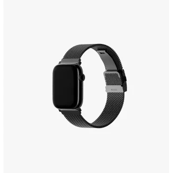 UNIQ Dante Pro remen Milanese Loop od nehrđajućeg čelika za Apple Watch 40/41/42mm, graphite black