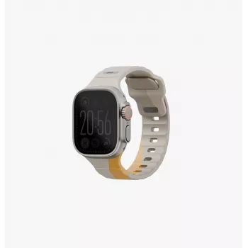 UNIQ Stride De gumeni remen za Apple Watch 49/46/45/44mm, charcoal