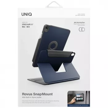 UNIQ Rovus Snapmount magnetska 360 rotirajuća odvojiva futrola za iPad Air 11