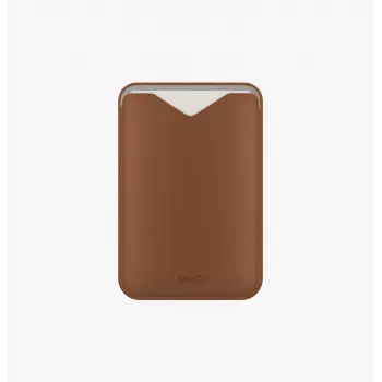 UNIQ Lyden Evo Magnetic Wallet with Phone Stand - Caramel