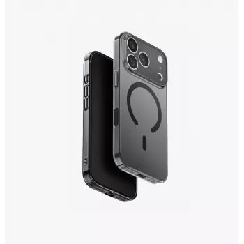 UNIQ Airsuit MagClick futrola za punjenje za iPhone 17 Pro, crna