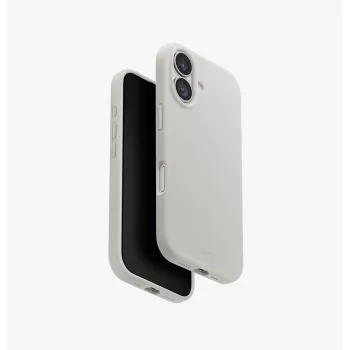 UNIQ Lino MagClick futrola za punjenje za Apple iPhone 17, svijetlosiva, Liquid Silicone