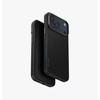UNIQ Keva EDGE futrola za iPhone 17 Pro Max s MagClick punjenjem, crna