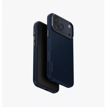 UNIQ Keva EDGE futrola za iPhone 17 Pro Max s MagClick punjenjem, crna