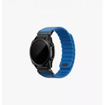 UNIQ Fluo x Smart-Fit silikonski remen za Garmin 22mm - plavi