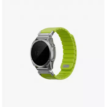 UNIQ Fluo Smart-Fit silikonski remen za Garmin 26mm limeta