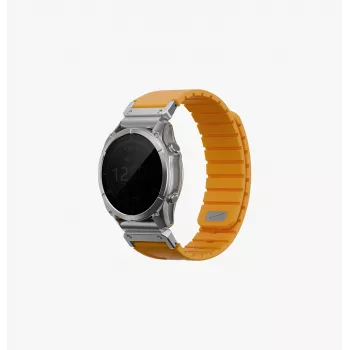 UNIQ Fluo Smart-Fit silikonski remen za Garmin 26mm - narančasti