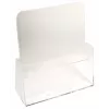Exacompta A4 stalak za pult s 1 pretincem, polistiren, prozirni, 85 x 235 x 247 mm (74058D)