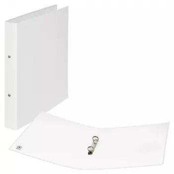 Donau Elektronik Ring Binder 2-Ring White 3.5 cm DIN A4