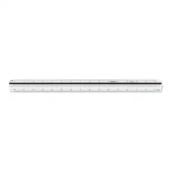 ARISTO trokutno mjerilo D-profil, bijelo, 30 cm (AR23703EB)