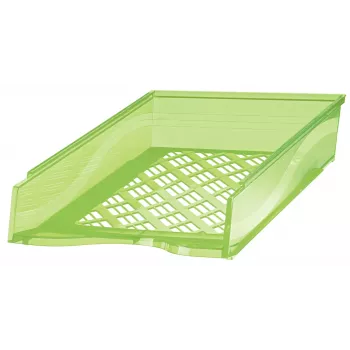 Bene ladica za pisma 60100 A4 prozirna zelena