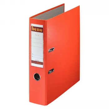 Esselte Leitz 291400OR registrator s poklopcem na polugu A4, 80 mm širina hrpta, kapacitet 600 listova, narančasti