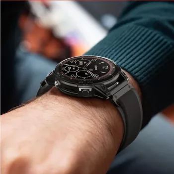 TECH-PROTECT najlonski remen za sat Garmin Fenix 3 / 5X / 3HR / 5X Plus / 6X / 6X Pro / 7X crno/narančasti