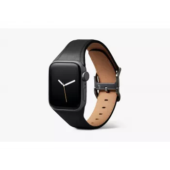 Bellroy Classic Leather remen za Apple Watch, crni, 40mm, 41mm, 38mm, 42mm (serija 10/11)