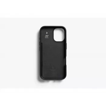 Bellroy kožna futrola s pretincem za kartice za iPhone 16, crna