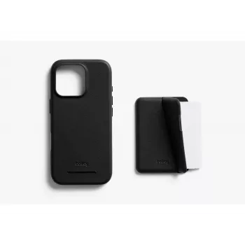 Bellroy kožna futrola s magnetskim novčanikom za iPhone 16 Pro, crna