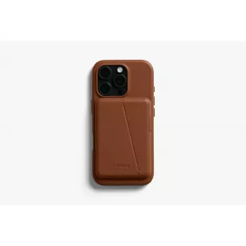 Bellroy kožna futrola s magnetskom novčanikom za iPhone 16 Pro, smeđa