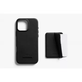 Bellroy kožna futrola s magnetskim novčanikom za iPhone 16 Pro Max, crna