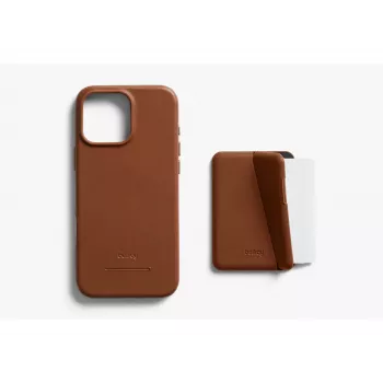 Bellroy kožna futrola s magnetskim novčanikom za iPhone 16 Pro Max, smeđa