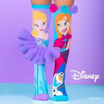 MADMIA Frozen Elsa Anna Kids Knee Socks Md008