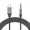 TECH-PROTECT ULTRABOOST USB-C to 3.5mm Mini Jack Audio Cable 100cm Black