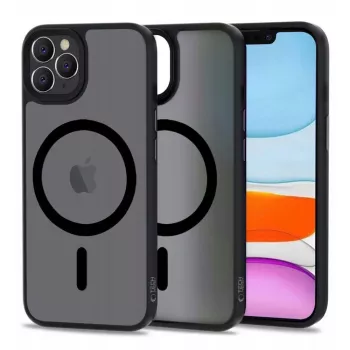 Tech-Protect MagMat MagSafe futrola za Apple iPhone 11 Pro - mat crna