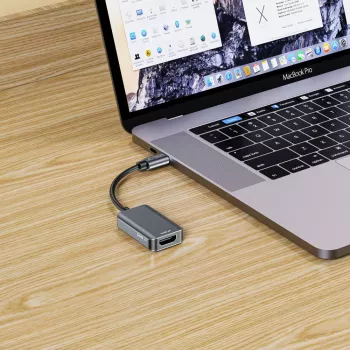 TECH-PROTECT ULTRABOOST adapter USB-C na HDMI 4K 60Hz crni