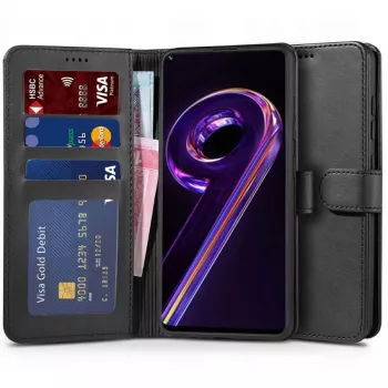 TECH-PROTECT Wallet Case za Realme 9 Pro, crna