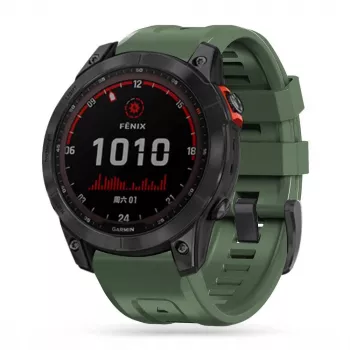 TECH-PROTECT ICONBAND Garmin Fenix 5 / 6 / 6 Pro / 7 army green silikonski remen