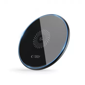 TECH-PROTECT QI15W-C1 bežični punjač 15W crni