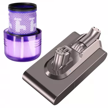 Extralink zamjenska baterija za Dyson V12, 25,2V 2500mAh, s filtrom