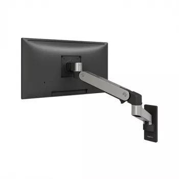 Ergotron LX Pro Single Monitor Arm - polirani aluminij - stezaljka/prolaz za stol - za zaslone do 34 inch
