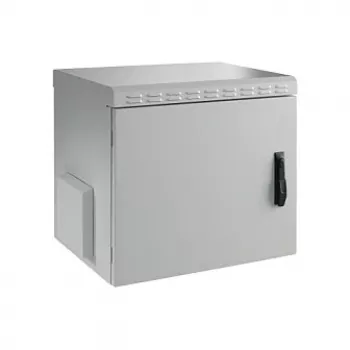 EFB-Elektronik 19 inch zidno kućište IP55, 12U, čelična vrata, dubina 450 mm, RAL 7035