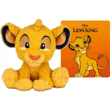 TONIES Cuddle Tonie Simba, Disney The Lion King mekana plišana audio figura s NFC čipom