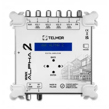 TELMOR WWK-ALPHA-2 digitalni kanalni pojačavač