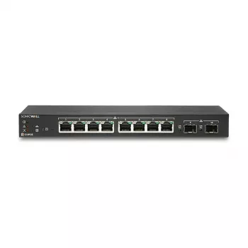 SonicWall Switch SWS12-8 - upravljani Gigabit Ethernet switch - 8 x 10/100/1000 + 2 x Gigabit SFP - desktop