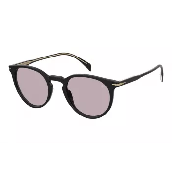 David Beckham DB1139S807KE uniseks sunčane naočale, crni okvir, siva stakla, 51 mm